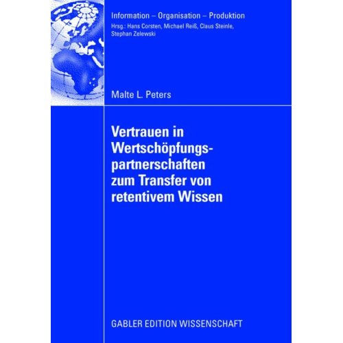 Vertrauen in Wertschöpfungspartnerschaften zum Transfer von retentivem Wissen